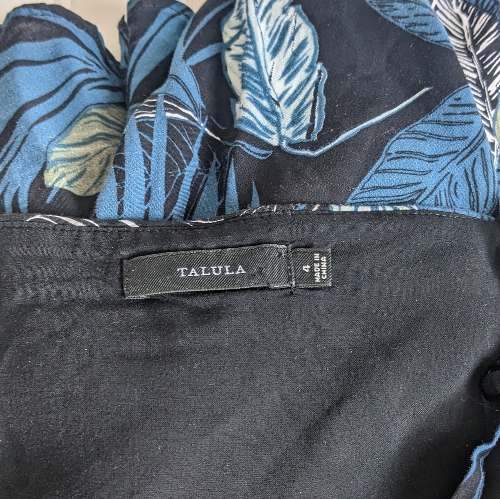Aritzia Talula Lipinski Skater Dress | Color Palm Leaf - Picture 8 of 14